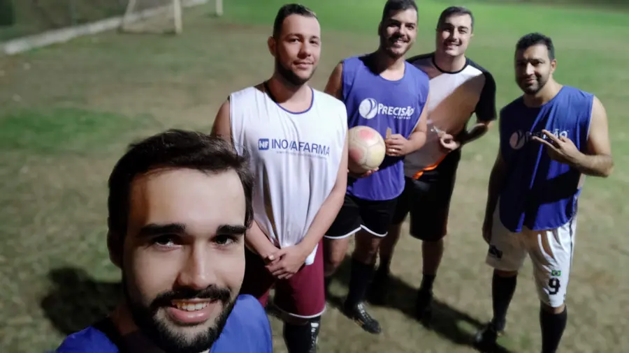 Futebol com os amigos