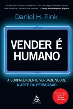 Capa do livro Vender é humano